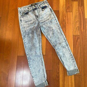 Indigo Rein Denim Jeggings size 11 Blue